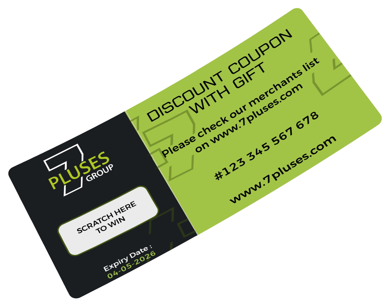 Discount Coupon with Buy and Win